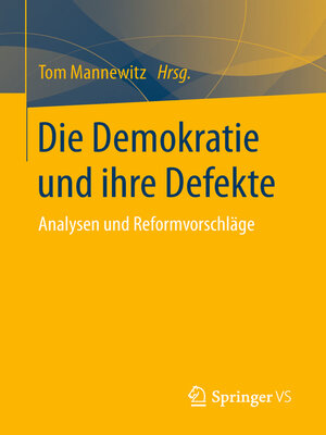 cover image of Die Demokratie und ihre Defekte
